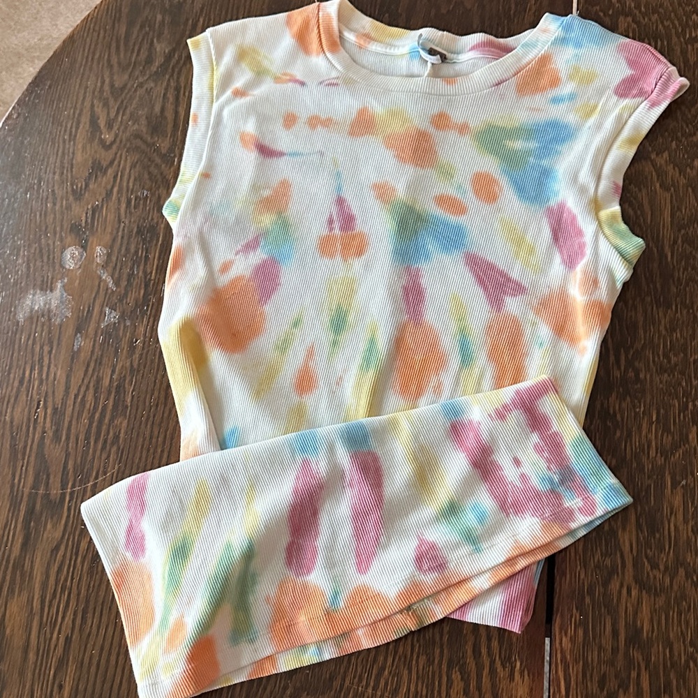 Free people tie dye cover up